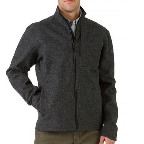 Arc'teryx Other - Arc'teryx Carbon Steel Diplomat Wool Blend Jacket
